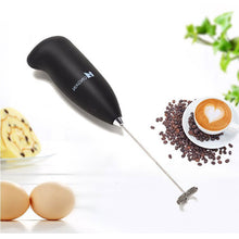 Load image into Gallery viewer, Electric Milk Frother Automatic Handheld Foam Coffee Maker Egg Beater Milk Cappuccino Frother Portable Kitchen Coffee Whisk Tool
